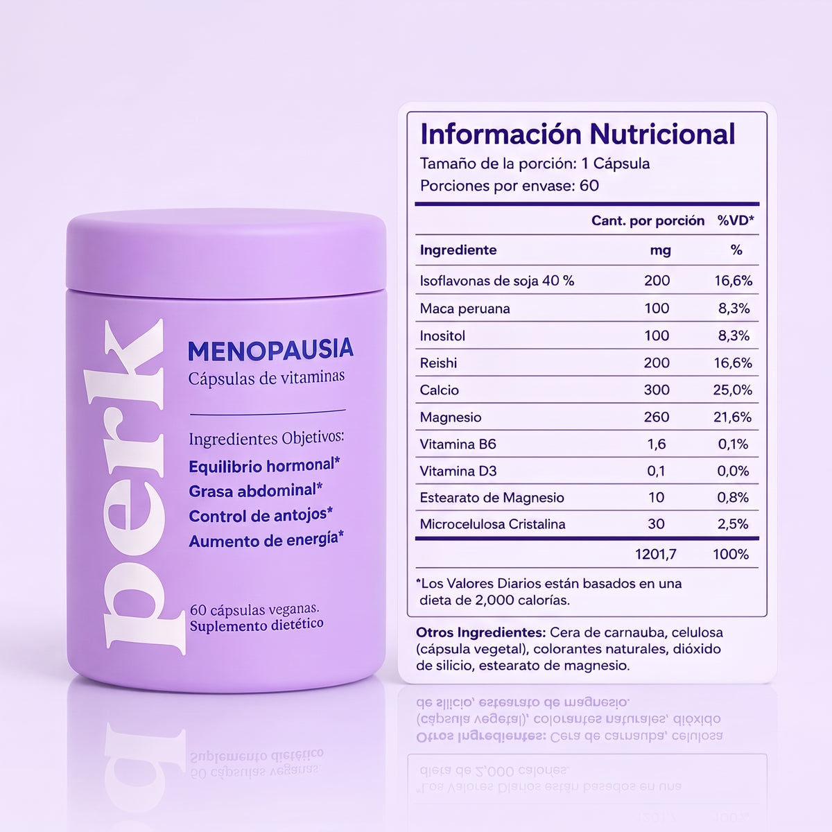 PERK® - Menos panza, menos sofocos, hormonas en equilibrio.